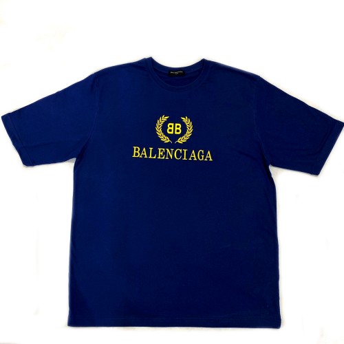Balenciaga Crest Logo Blue Tee [HOP Batch]